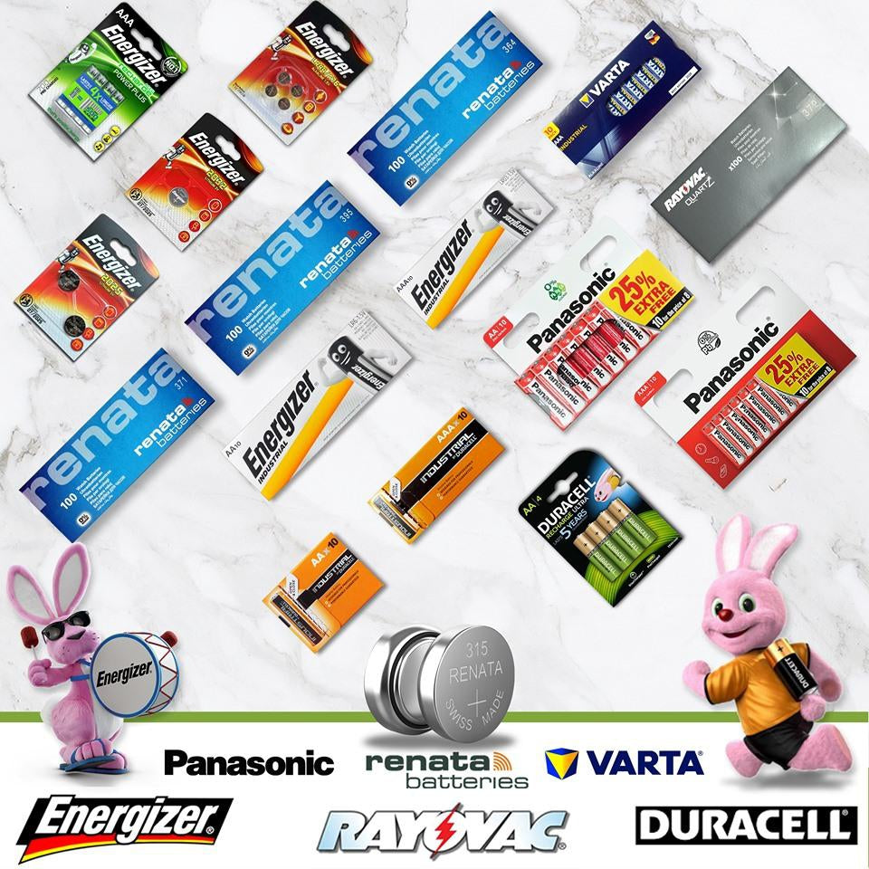 Best Battery Renata vs Duracell vs Energizer vs Panasonic vs Varta