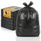 iSOUL Bin Bags, Large Bin Bags Heavy Duty Refuse Sacks Strong 18x29x39 Bin Liners Household Rubbish Waste Garbage Bags Black 100L Capacity Wheelie Bin Bag 100 Pack