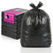 iSOUL Bin Bags, Large Bin Bags Heavy Duty Refuse Sacks Strong 18x29x39 Bin Liners Household Rubbish Waste Garbage Bags Black 100L Capacity Wheelie Bin Bag 200 Pack