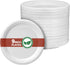 9 Inch Disposable Paper Plates Heavy Duty Compostable Bagasse Eco Friendly