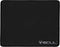 iSOUL Mouse Pad, Mice Pad with Non-Slip Rubber Base, Mouse Mats for Computers Durable Stitched Edges, Neoprene Smooth Surface for Laser and Optical Mouse Mat, Black