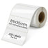 iSOUL Self Adhesive Address Labels 89x36mm, 250 Sticker Labels, White Stickers, BPA-Free, Handwriting, Laser & Inkjet Printer Compatible, for Shipping, Filing, Food Container Sticky Rolls 1 Roll
