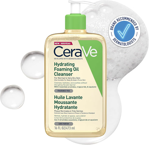 CeraVe Hydrating Foaming Oil Cleanser 473ml