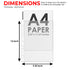 A4 Plastic Value Punched Punch Pockets, 11 Hole Heavy Duty File Binder Pockets, 40 Micron Clear Punched Pockets for Documents Folders Filling Plastic Wallets 100 Sleeves Pack