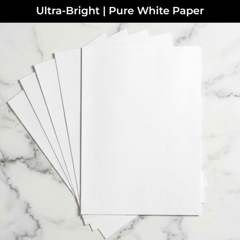 iSOUL Printer Paper, A4 Copy Paper, Printer Paper, Printer Copiers Paper, Compatible with Laser, Inkjet, Fax Paper, Perfect for Home & Office Use, White 500 Sheets