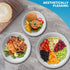 9 Inch Disposable Paper Plates Heavy Duty Compostable Bagasse Eco Friendly