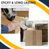 Parcel Tape, 6 Rolls Packing Tape Strong Heavy Duty Clear Tape 48mm x 66m For Packing Boxes Packaging Tape Moving Tape