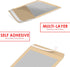 125Pcs A4 Envelopes iSOUL 324mm x 229mm A4 C4 Manilla Hard Board Backed Envelopes Do Not Bend Envelope