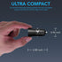 iSOUL Car Charger, USB Car Cigarette Lighter Charger, 12V/24V (DC 5V) 3.1A USB car phone charger Adapter 2-Port, Fast Charging for iPhone 13 14 12 11 X Pro Max Samsung Galaxy iOS Android Devices Black