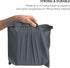 Mailing Bags, iSOUL 100 Pcs Shipping Poly Postal Self Seal Bags in Size 12” x 16" Inch Size Small Mailing Bags Postage Packaging Bags 305mm to 407mm