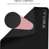 iSOUL Mouse Pad, Mice Pad with Non-Slip Rubber Base, Mouse Mats for Computers Durable Stitched Edges, Neoprene Smooth Surface for Laser and Optical Mouse Mat, Black