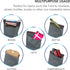 Mailing Bags, iSOUL 100 Pcs Shipping Poly Postal Self Seal Bags in Size 12” x 16" Inch Size Small Mailing Bags Postage Packaging Bags 305mm to 407mm