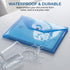 iSOUL A4 Plastic Wallets Heavy Duty Plastic Popper Wallets Document Folder