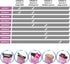 Assorted Baby Pink Parcel Bags 50 Pack 5 Sizes Mailing Bags