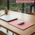 iSOUL Mouse Pad, Non-Slip Rubber Base, Mouse Mats for Computers Durable Stitched Edges, Neoprene Smooth Surface for Laser and Optical Mouse, Rose Gold
