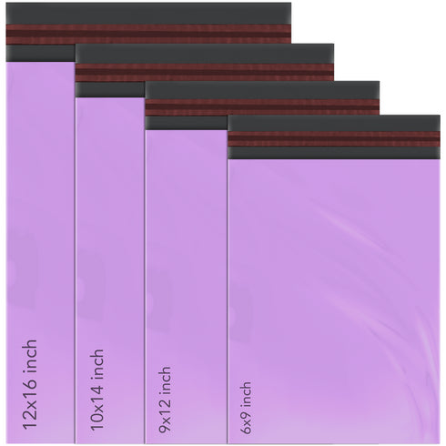 100 Mixed Size Mailing Poly Postal Self Seal Bags 4 Sizes 25 from Each - TradeNRG UK