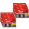 100x Eveready AA Zinc Carbon Batteries LR6 Super Heavy Duty MN1500 1.5V