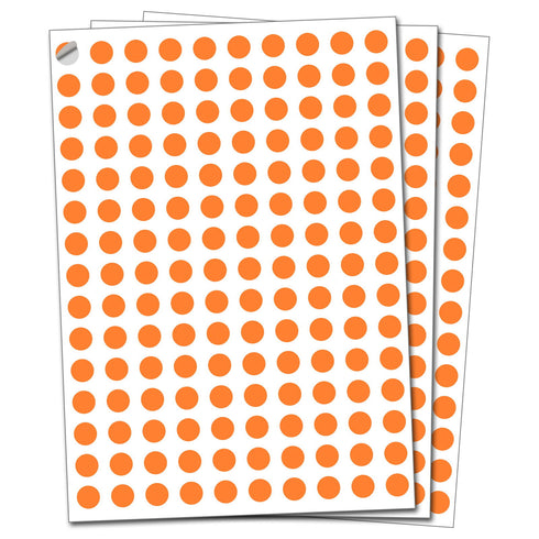 10mm Size Adhesive Colorful Dot Labels Sticky Marking Colored Dots Circle Labels - TradeNRG UK