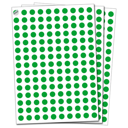 10mm Size Adhesive Colorful Dot Labels Sticky Marking Colored Dots Circle Labels - TradeNRG UK