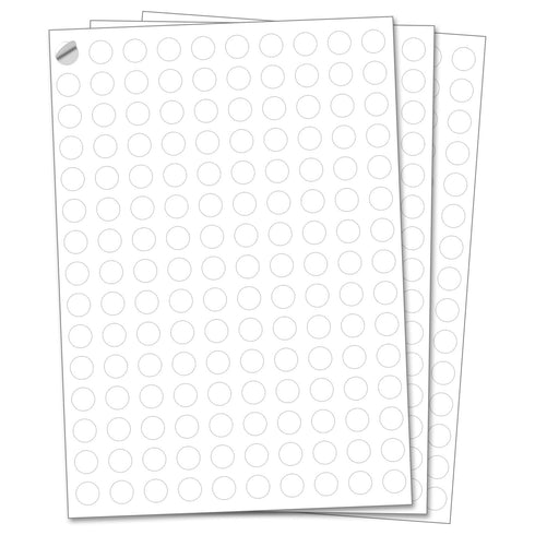 10mm Size Adhesive Colorful Dot Labels Sticky Marking Colored Dots Circle Labels - TradeNRG UK