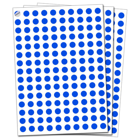 10mm Size Adhesive Colorful Dot Labels Sticky Marking Colored Dots Circle Labels - TradeNRG UK