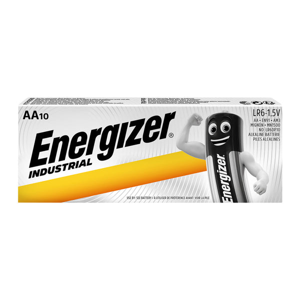 10x Energizer AA Industrial Battery MN1500 1.5V LR6 Batteries - TradeNRG UK - 10x Energizer AA Industrial Battery MN1500 1.5V LR6 Batteries - TradeNRG UK