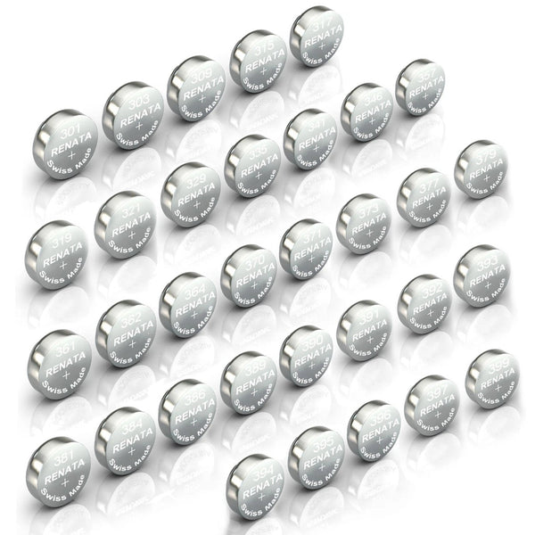 10x Renata 1.55V Watch Battery All Size Swiss Made Button Coin Cell UK - TradeNRG UK - 10x Renata 1.55V Watch Battery All Size Swiss Made Button Coin Cell UK - TradeNRG UK