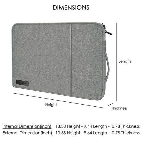 13" - 15" inch Laptop Bag Case Cover Sleeve Waterproof Zipper - TradeNRG UK - 13" - 15" inch Laptop Bag Case Cover Sleeve Waterproof Zipper - TradeNRG UK