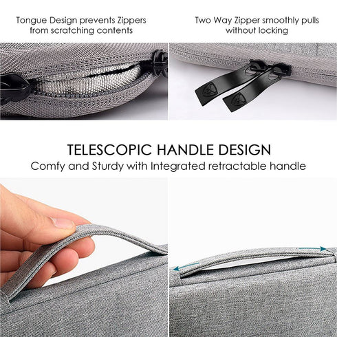 13" - 15" inch Laptop Bag Case Cover Sleeve Waterproof Zipper - TradeNRG UK - 13" - 15" inch Laptop Bag Case Cover Sleeve Waterproof Zipper - TradeNRG UK