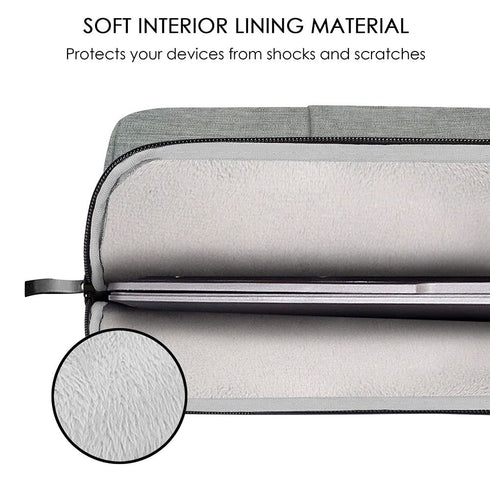 13" - 15" inch Laptop Bag Case Cover Sleeve Waterproof Zipper - TradeNRG UK - 13" - 15" inch Laptop Bag Case Cover Sleeve Waterproof Zipper - TradeNRG UK