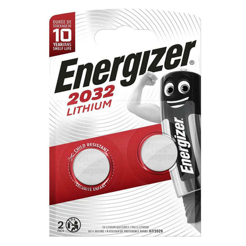 2X Energizer CR2032 Lithium Coin Cell 3V Battery Dl2032, BR2032, Sb-T15 - TradeNRG UK - 2X Energizer CR2032 Lithium Coin Cell 3V Battery Dl2032, BR2032, Sb-T15 - TradeNRG UK