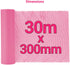 Paper Bubble Wrap Cushioning Roll, Packing Paper for Moving House, Shipping and Gift Wrapping - Sustainable Packaging Materials for Moving Boxes and Fragile Gift Bubble Wrap Alternative Pink 300mmx30M