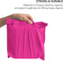 Hot Pink Mailing Bags, iSOUL 50 Pcs Shipping Poly Postal Self Seal Bags in Size 14 x 19 Inch, Small Mailing Bags, Postage Packaging Bags 356mm to 483mm