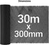 Paper Bubble Wrap Cushioning Roll, Packing Paper for Moving House, Shipping and Gift Wrapping - Sustainable Packaging Materials for Moving Boxes and Fragile Gift Bubble Wrap Alternative Black 300mmx30M