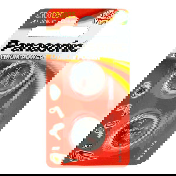 2x Panasonic CR2025 Battery BR2025 Lithium Button Coin Cell 3V Battery - TradeNRG UK - 2x Panasonic CR2025 Battery BR2025 Lithium Button Coin Cell 3V Battery - TradeNRG UK