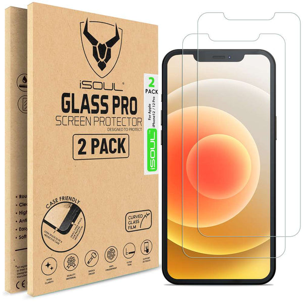 2x Screen Protector for iPhone 12/12 Pro 6.1 Inch Tempered Glass HD Film - TradeNRG UK - 2x Screen Protector for iPhone 12/12 Pro 6.1 Inch Tempered Glass HD Film - TradeNRG UK