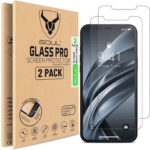2x Screen Protector for iPhone 12 Mini 5.4 Inch Tempered Glass HD Film - TradeNRG UK - 2x Screen Protector for iPhone 12 Mini 5.4 Inch Tempered Glass HD Film - TradeNRG UK