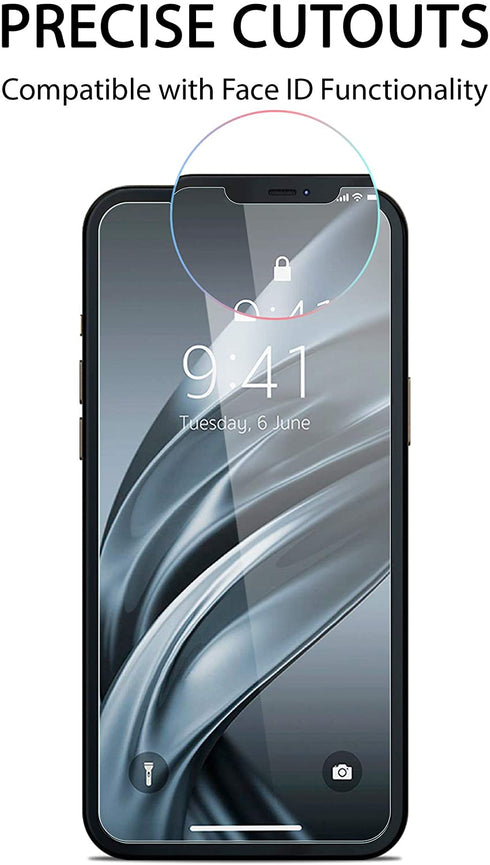 2x Screen Protector for iPhone 12 Mini 5.4 Inch Tempered Glass HD Film - TradeNRG UK - 2x Screen Protector for iPhone 12 Mini 5.4 Inch Tempered Glass HD Film - TradeNRG UK