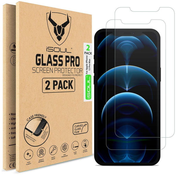 2x Screen Protector for iPhone 12 Pro Max 6.7 Inch Tempered Glass Film - TradeNRG UK - 2x Screen Protector for iPhone 12 Pro Max 6.7 Inch Tempered Glass Film - TradeNRG UK