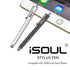 2x iSoul Stylus Touch Pen for Tablet Smartphone Capacitive Micro Fiber - TradeNRG UK - 2x iSoul Stylus Touch Pen for Tablet Smartphone Capacitive Micro Fiber - TradeNRG UK