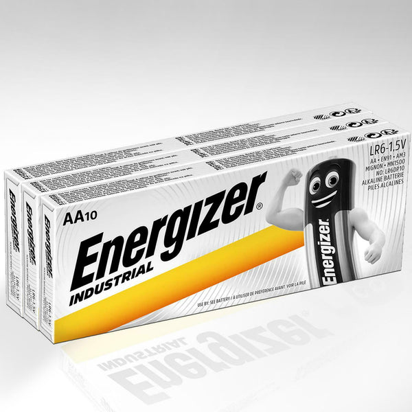30x Energizer AA Industrial Alkaline Batteries 1.5V LR6 MN1500 Exp 2029 - TradeNRG UK - 30x Energizer AA Industrial Alkaline Batteries 1.5V LR6 MN1500 Exp 2029 - TradeNRG UK