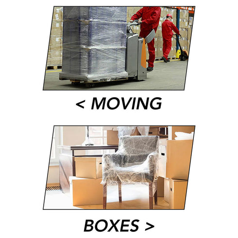 40cm x 150m Pallet Wrap Stretch Wrap Rolls Film Clear - TradeNRG UK - 40cm x 150m Pallet Wrap Stretch Wrap Rolls Film Clear - TradeNRG UK