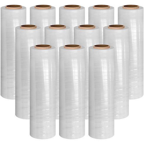 40cm x 150m Pallet Wrap Stretch Wrap Rolls Film Clear - TradeNRG UK - 40cm x 150m Pallet Wrap Stretch Wrap Rolls Film Clear - TradeNRG UK