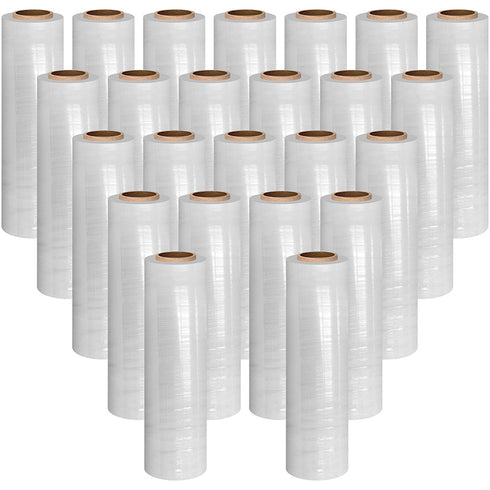 40cm x 250m Pallet Wrap Stretch Wrapping Film Rolls Clear - TradeNRG UK