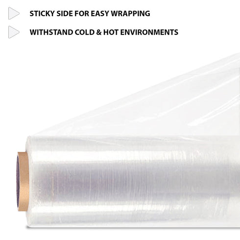 40cm x 250m Pallet Wrap Stretch Wrapping Film Rolls Clear - TradeNRG UK - 40cm x 250m Pallet Wrap Stretch Wrapping Film Rolls Clear - TradeNRG UK
