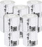 iSOUL 4X6 Direct Thermal Printer Labels Roll 100mm x 150mm 500 White Permanent Adhesive Shipping Labels Rolls Compatible with Etsy, Shopify, Amazon, Royal Mail, FedEx (10 Rolls)