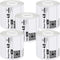 iSOUL 4X6 Direct Thermal Printer Labels 5 Rolls 100mmx150mm 2500 Labels, 5 Rolls