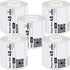 iSOUL 4X6 Direct Thermal Printer Labels 5 Rolls 100mmx150mm 2500 Labels, 5 Rolls