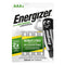 4X Energizer AAA 500mAh Rechargeable Batteries - TradeNRG UK