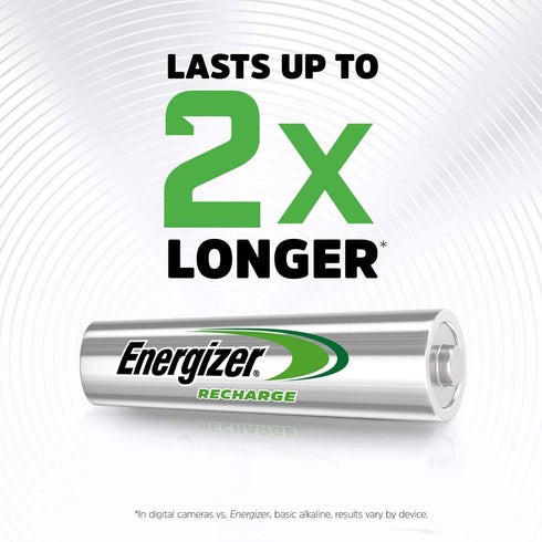 4X Energizer AAA 500mAh Rechargeable Batteries - TradeNRG UK